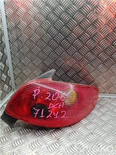 Peugeot 206 Rear/tail lights 