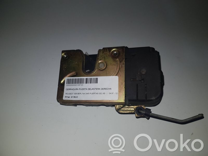 Peugeot 306 Front door lock 