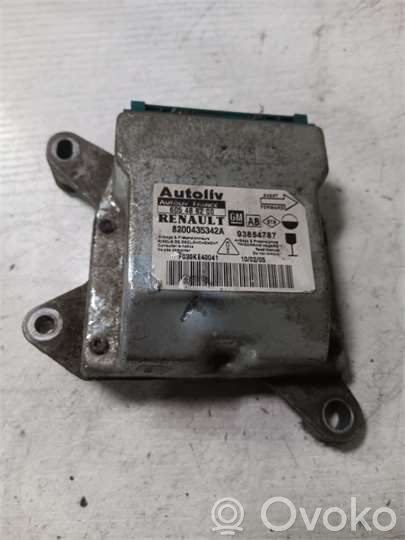 Opel Vivaro Airbag control unit/module 