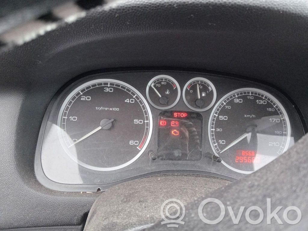 Peugeot 307 Tachimetro (quadro strumenti) 