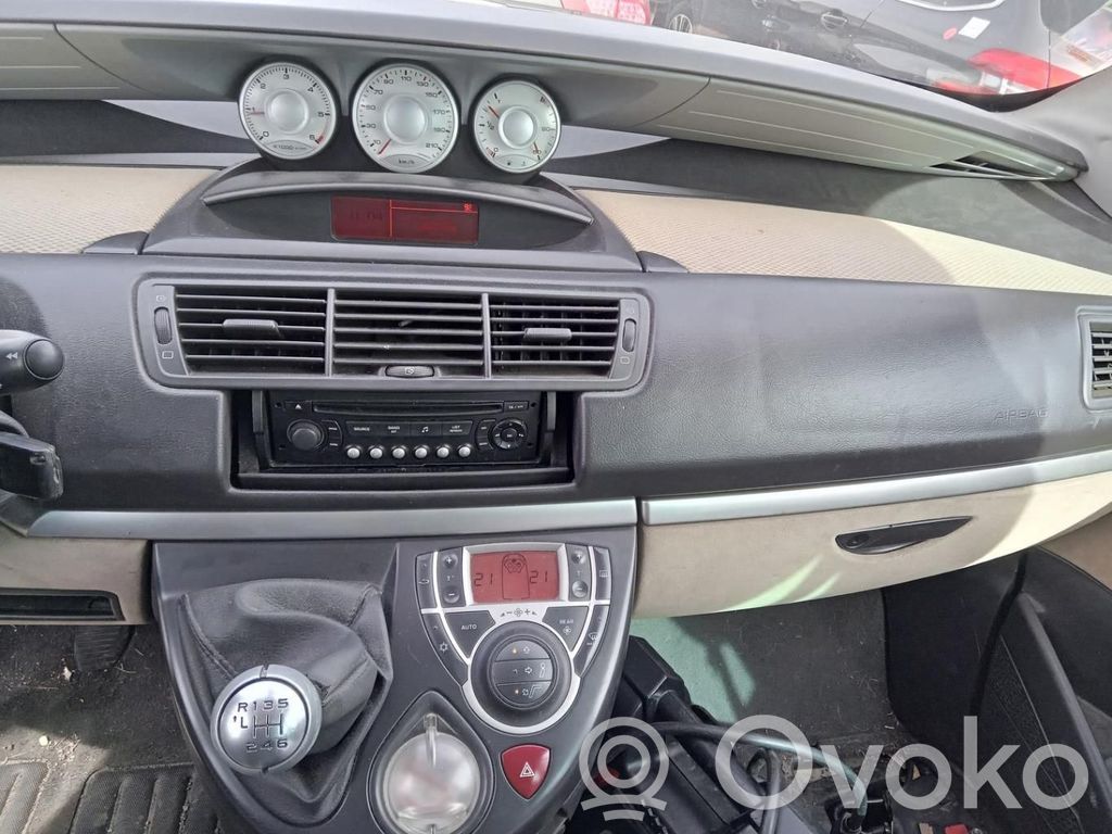 Peugeot 807 Botón interruptor de luz de peligro 