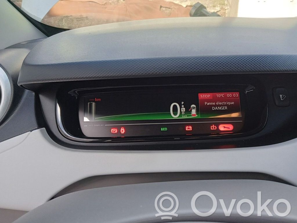 Renault Zoe Vitezometru (grup de instrumente) 