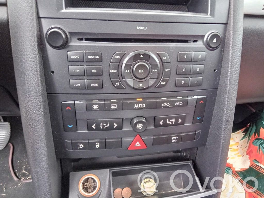 Peugeot 407 Centralina del climatizzatore 