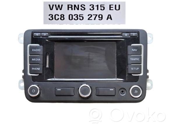 Volkswagen PASSAT B7 Radio/CD/DVD/GPS head unit 