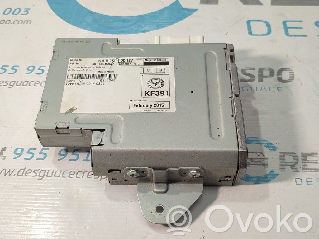 Mazda 2 Audio HiFi garso valdymo blokas 