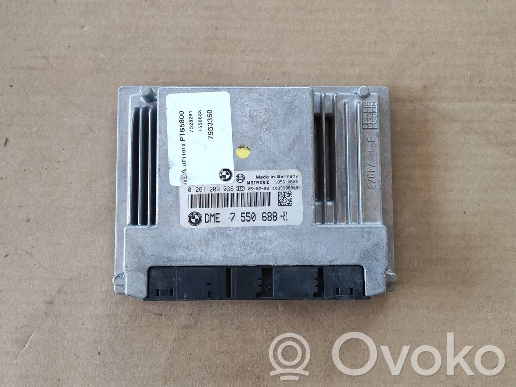 Unidad de control/módulo del motor   0261209036,7550688,1039S08343