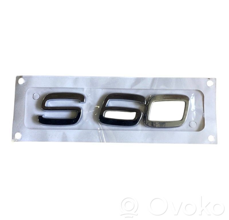 Volvo S60 Alte insigne/marcaje 
