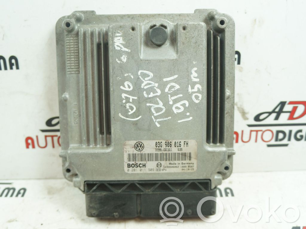 Seat Toledo III (5P) Engine control unit/module 