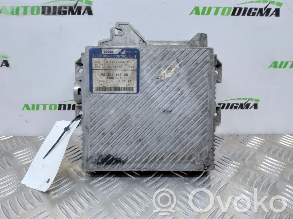 Peugeot 406 Engine control unit/module 
