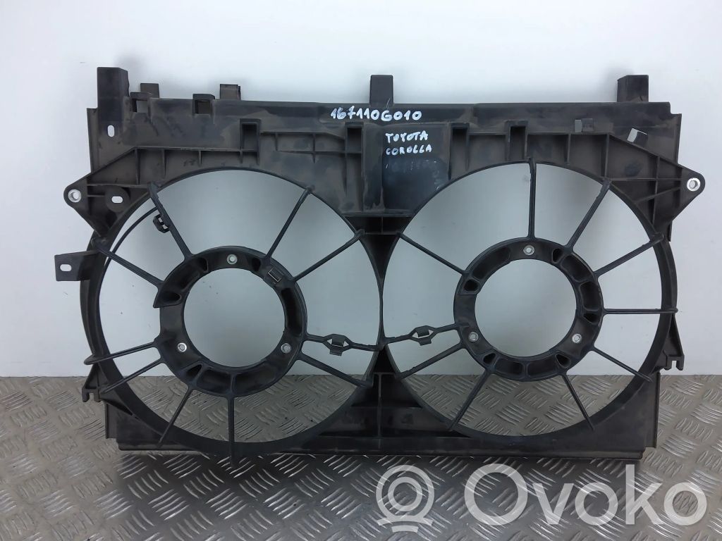 Toyota Corolla E120 E130 Aro de refuerzo del ventilador del radiador 