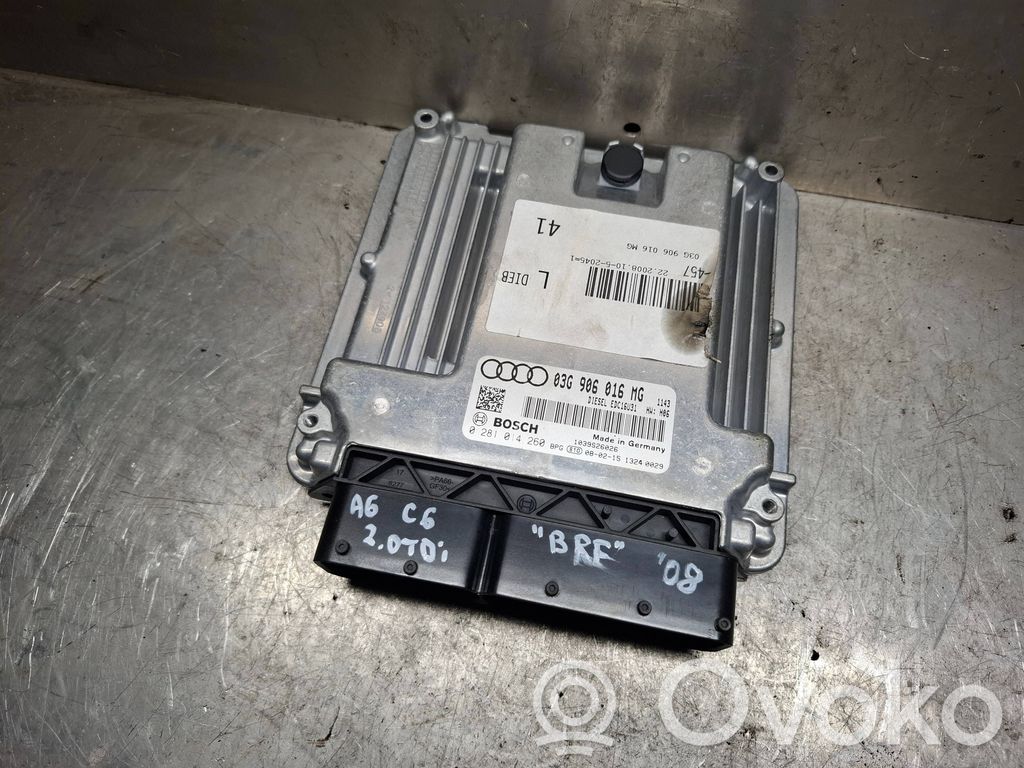 Audi A6 S6 C6 4F Engine control unit/module 