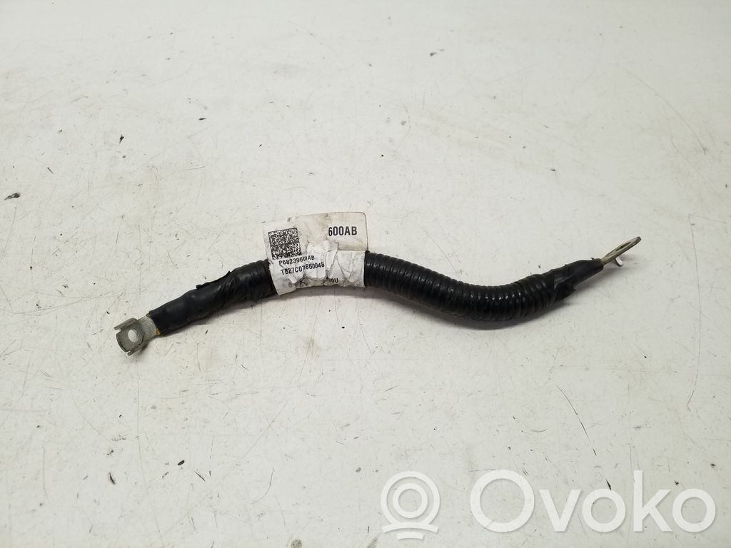 Negative earth cable (battery)   P68239600AB,23489U,68239600AB