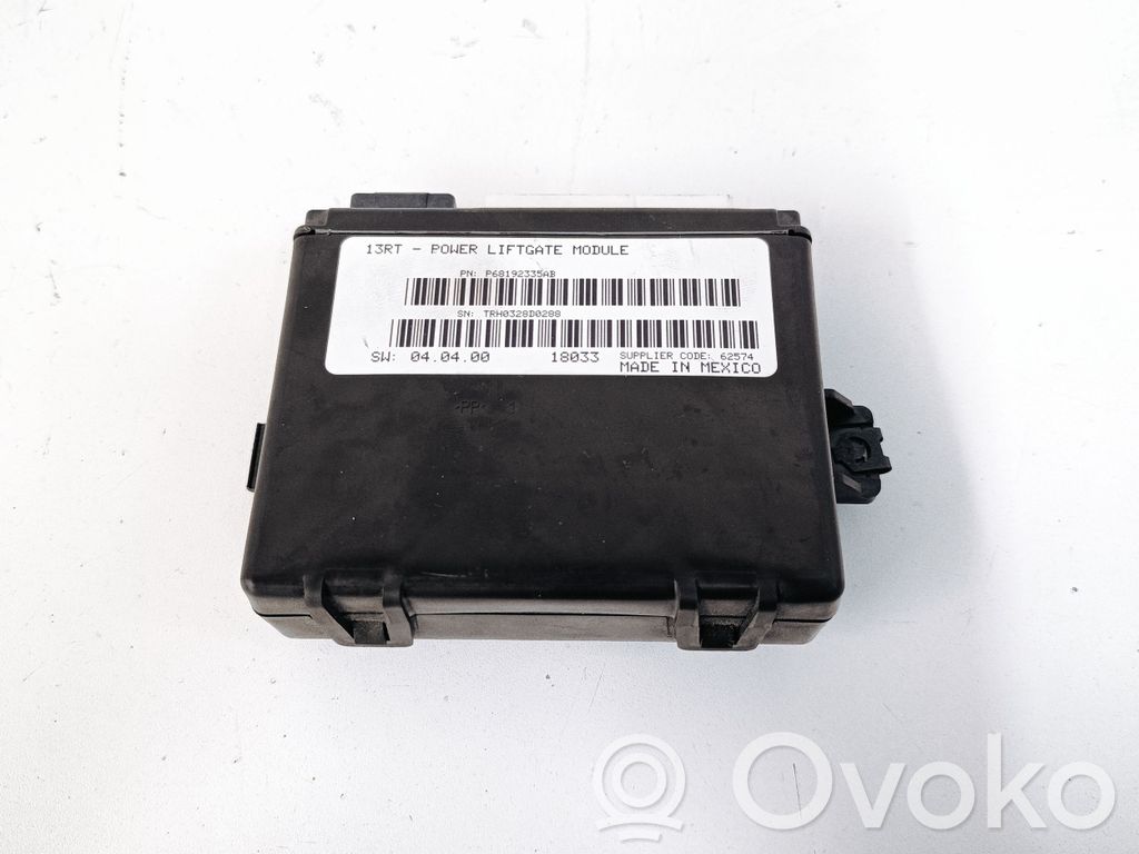 Tailgate/trunk control unit/module   P68192335AB,68192335AB