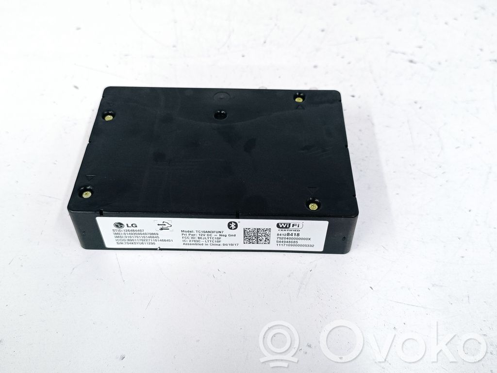 Bluetooth control unit module   84128418,7520400000000X
