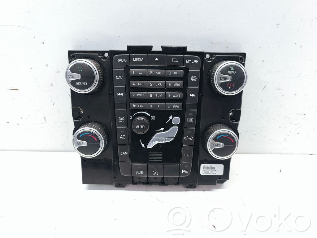 Volvo XC60 Climate control unit 