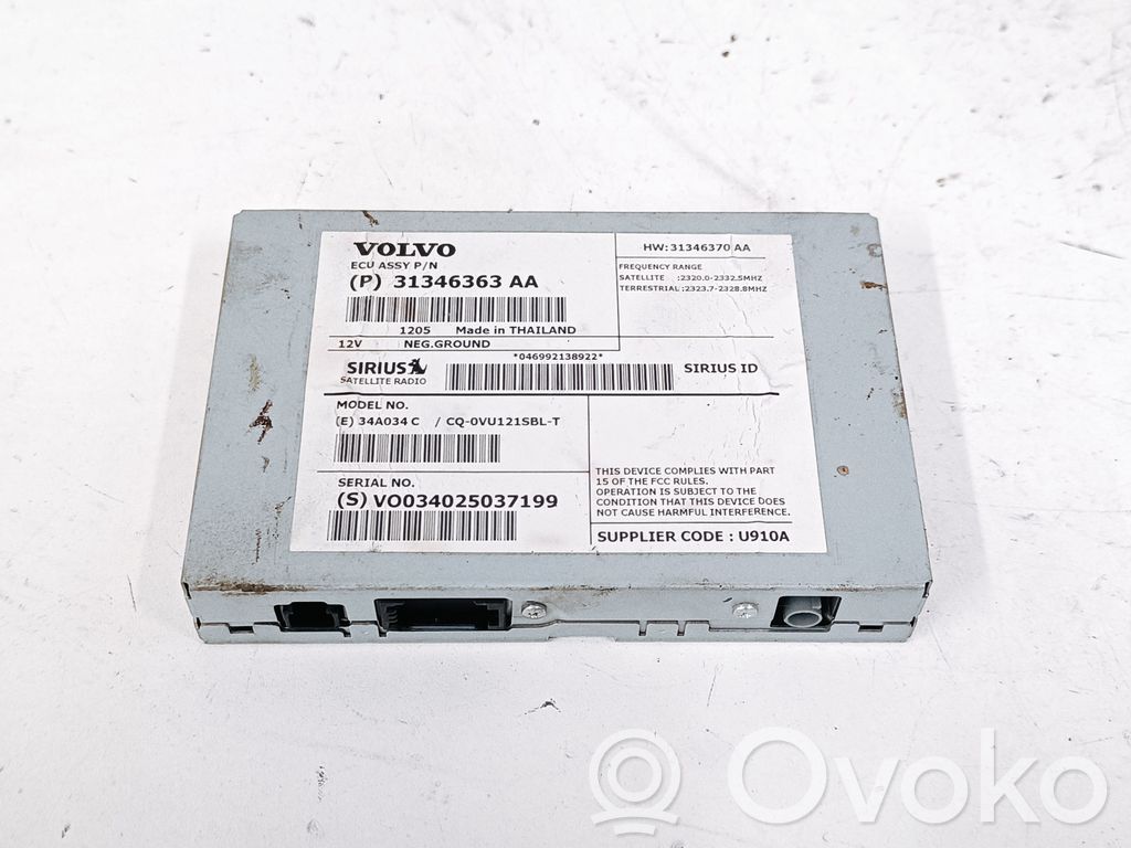 Volvo XC70 Antenos valdymo blokas 