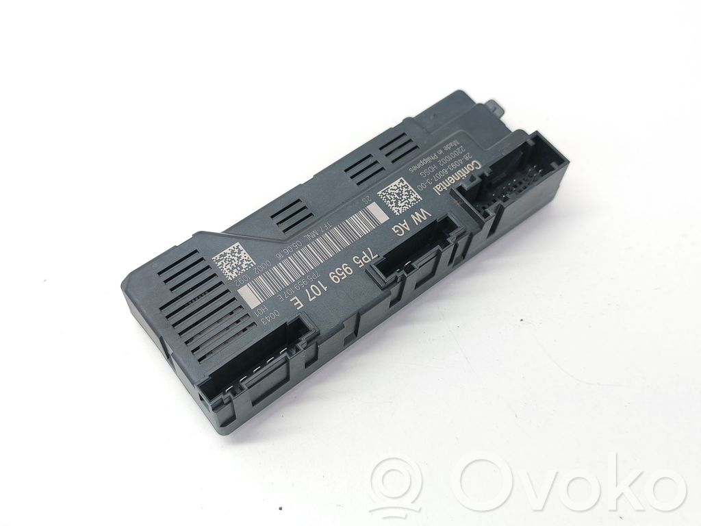 Tailgate/trunk control unit/module   7P5959107E,7P5959107
