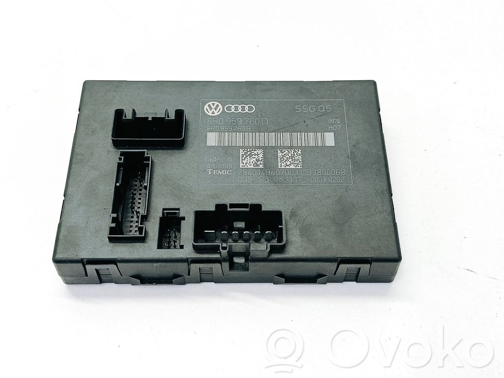 Module de commande de siège   8R0959760D
