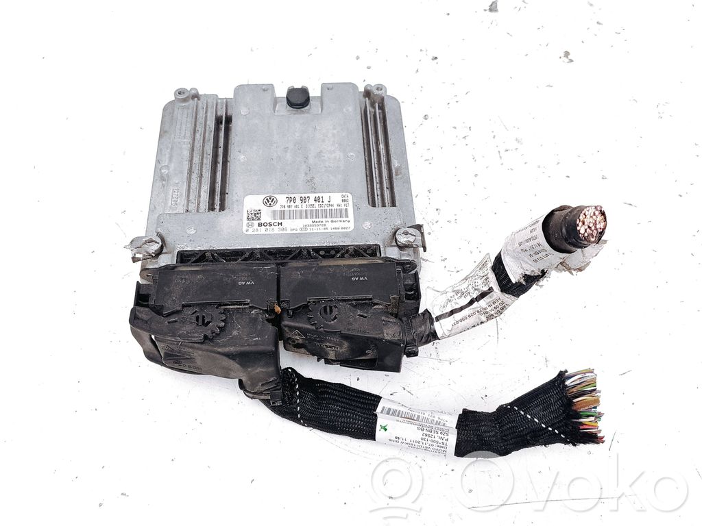 Volkswagen Touareg II Unitate/modul de control motor 