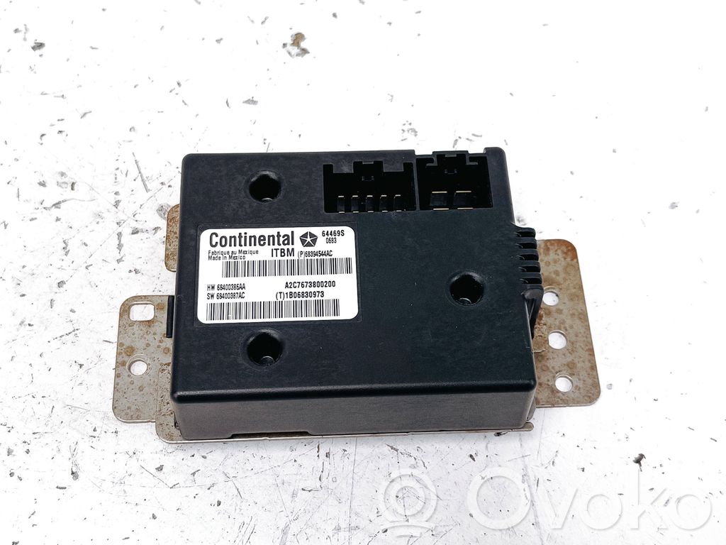 Dodge Durango III Tow bar trailer control unit/module 