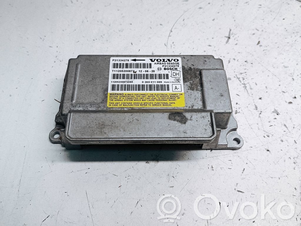 Volvo XC70 Airbag control unit/module 