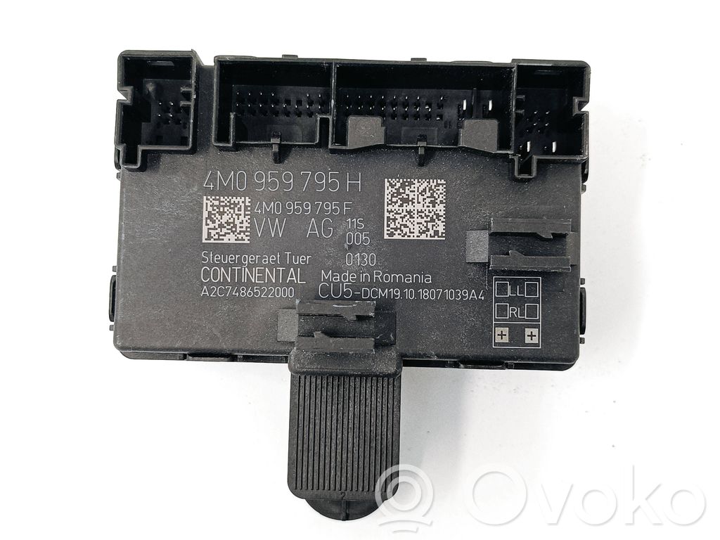 Audi Q7 4M Door control unit/module 