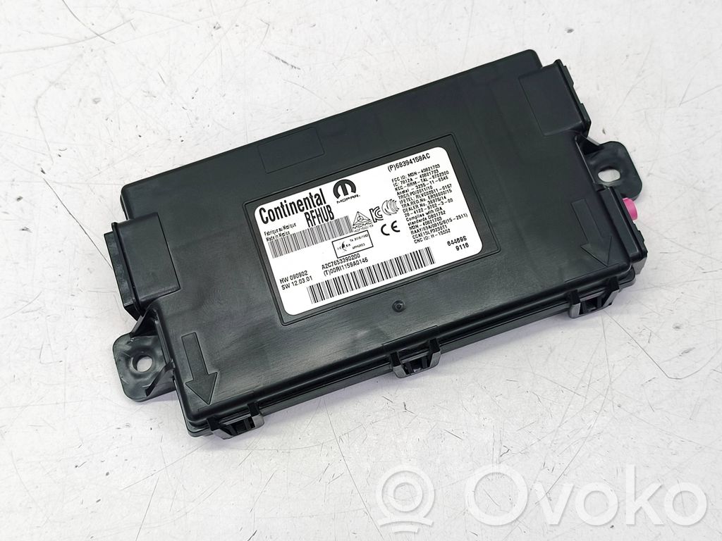 Dodge Challenger Keyless (KESSY) go control unit/module 