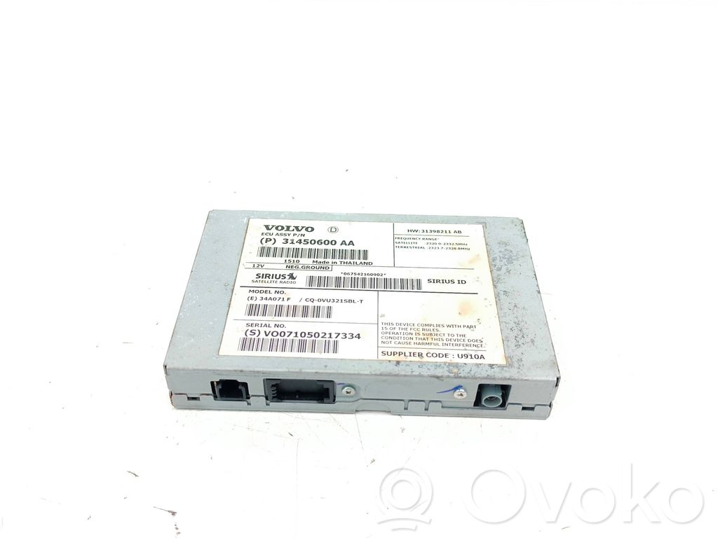 Volvo XC60 Amplificateur d'antenne 