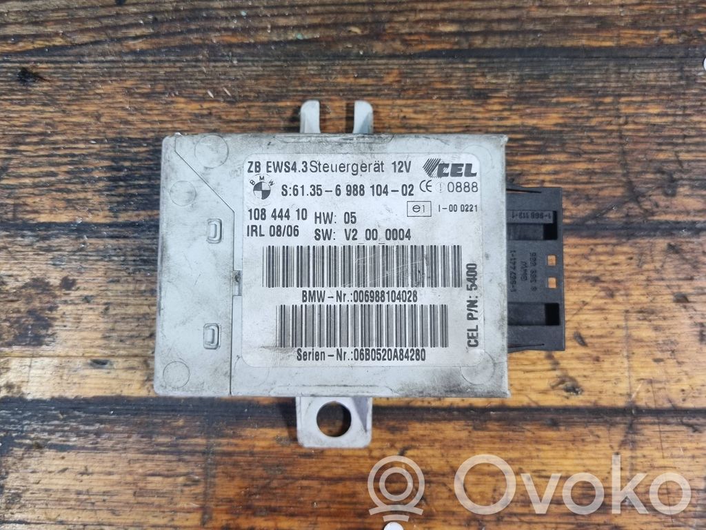 Immobilizer control unit/module   61356988104,10844410,006988104028