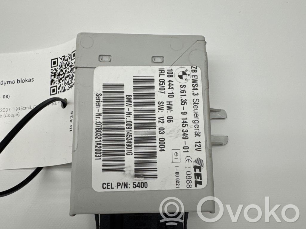 BMW Z4 E85 E86 Immobilizer control unit/module 