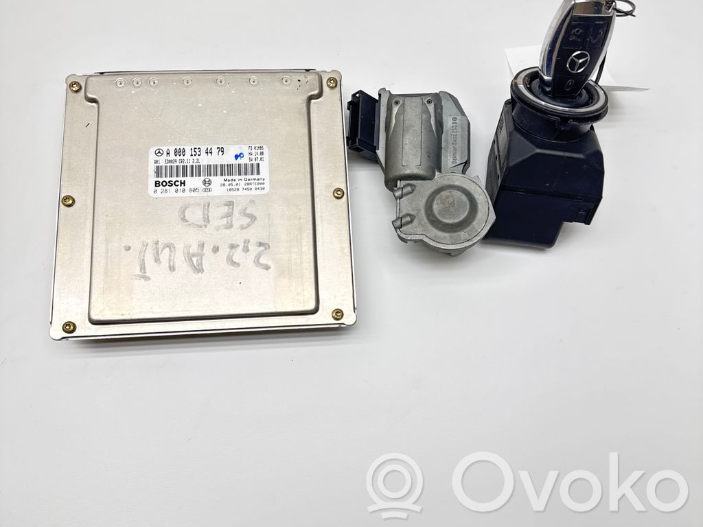 Mercedes-Benz E W210 Engine ECU kit and lock set 