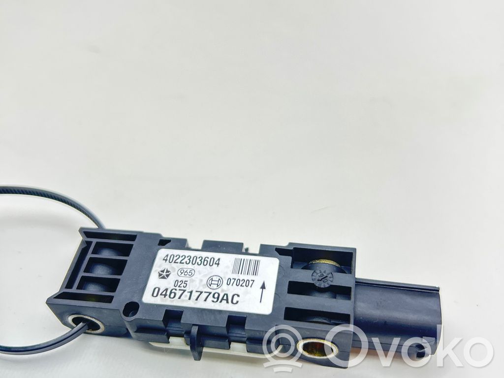Jeep Grand Cherokee (WK) Sensore d’urto/d'impatto apertura airbag 