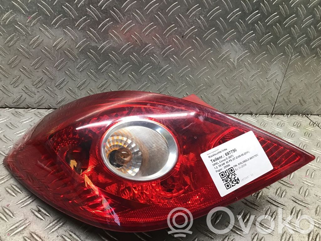 Rear/tail lights