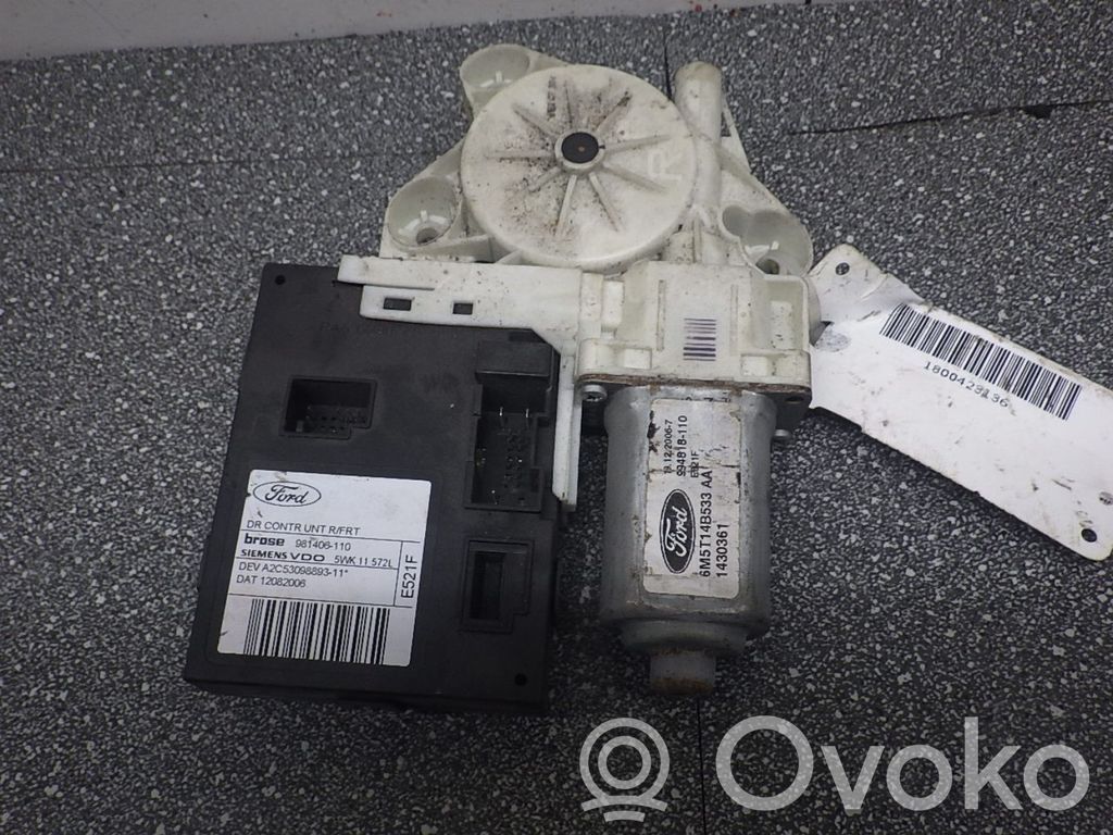 Ford C-MAX I Silnik regulatora szyby drzwi przednich 