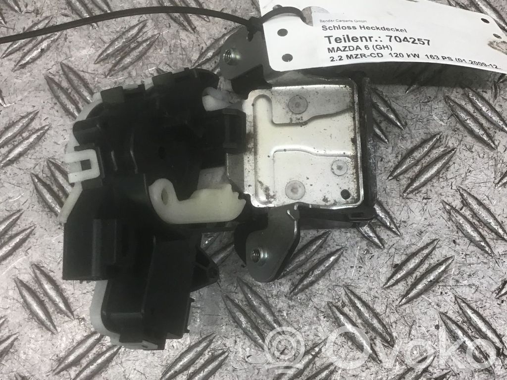 Tailgate/trunk/boot lock/catch/latch