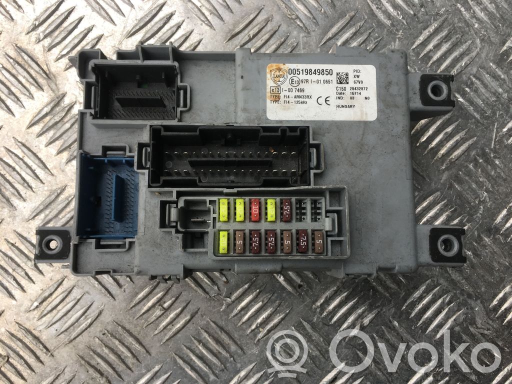 Lancia Ypsilon Module de contrôle carrosserie centrale 