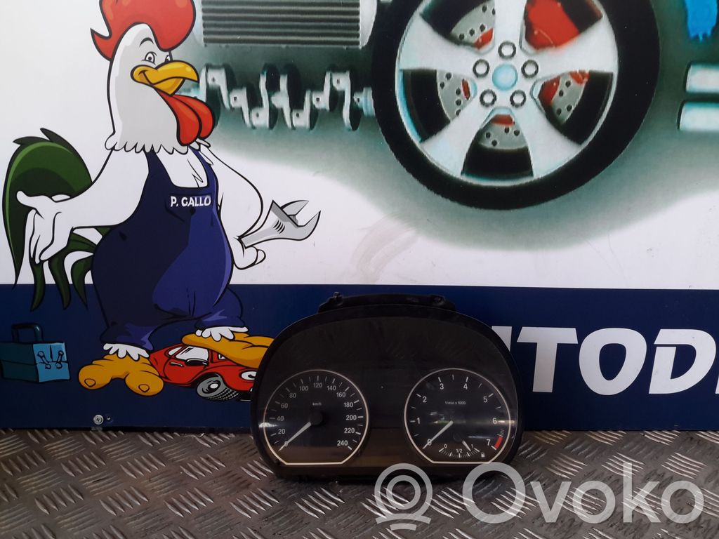 BMW 1 E81 E87 Speedometer (instrument cluster) 