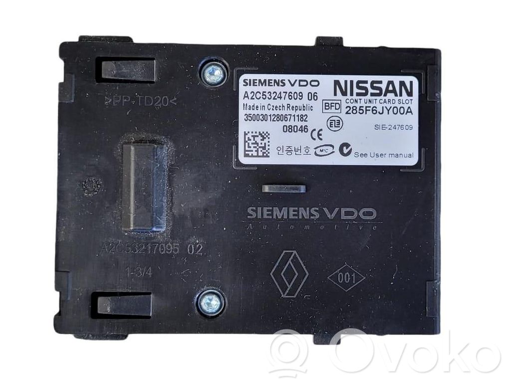 Renault Koleos I Lector de tarjeta/llave de arranque 