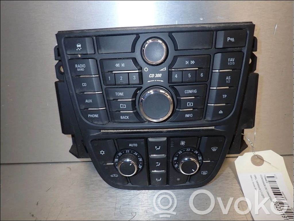 Opel Meriva B Climate control unit 