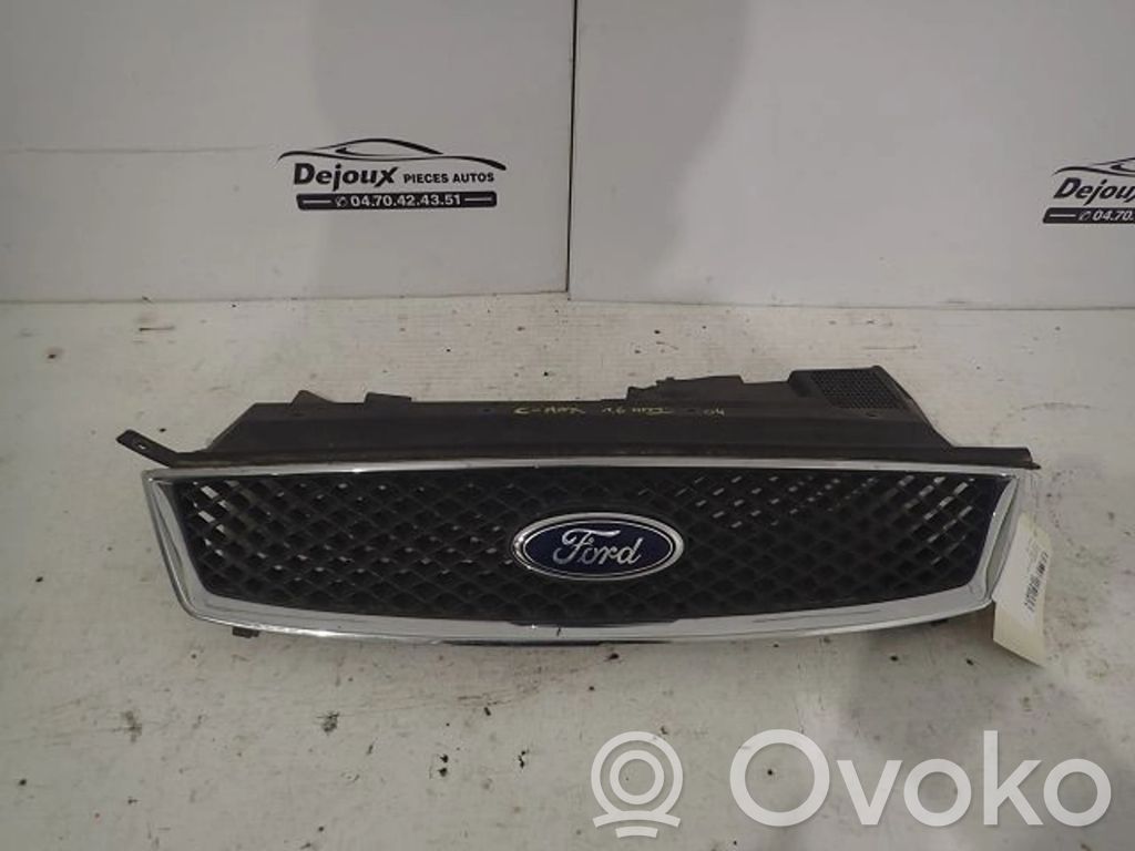 Ford C-MAX I Rejilla superior del radiador del parachoques delantero 