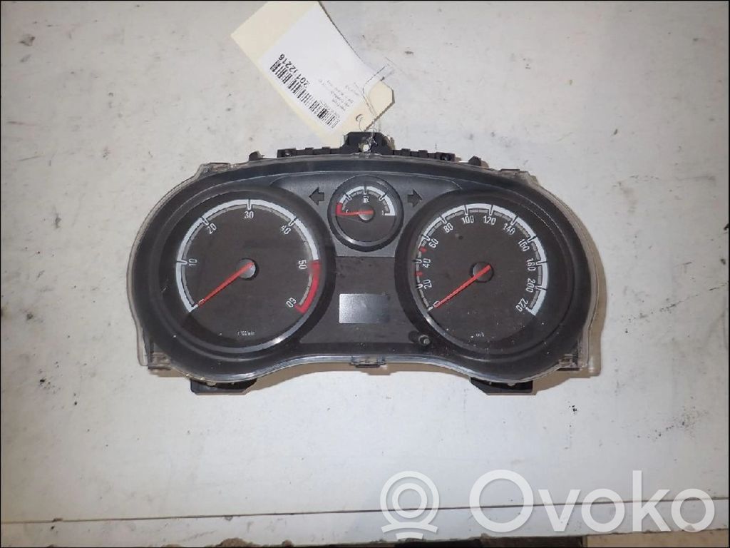 Opel Corsa D Speedometer (instrument cluster) 