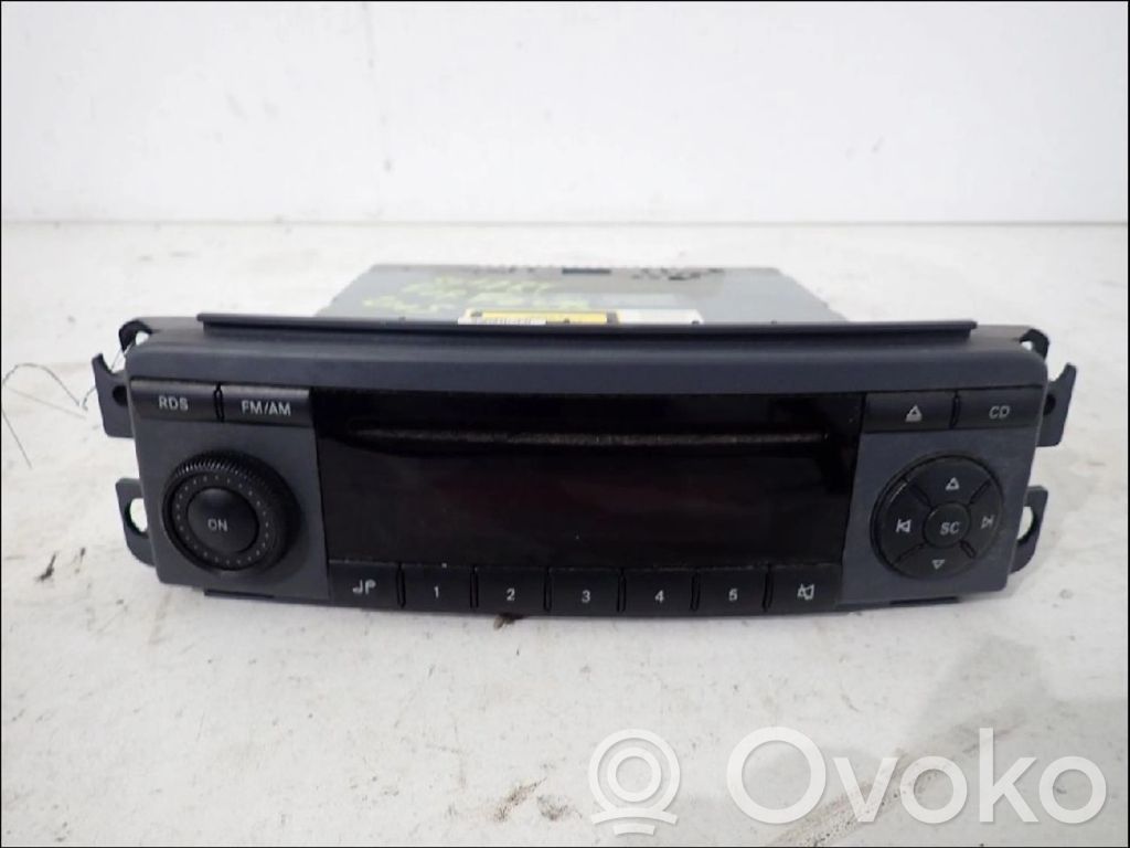 Smart ForFour I Unidad delantera de radio/CD/DVD/GPS 