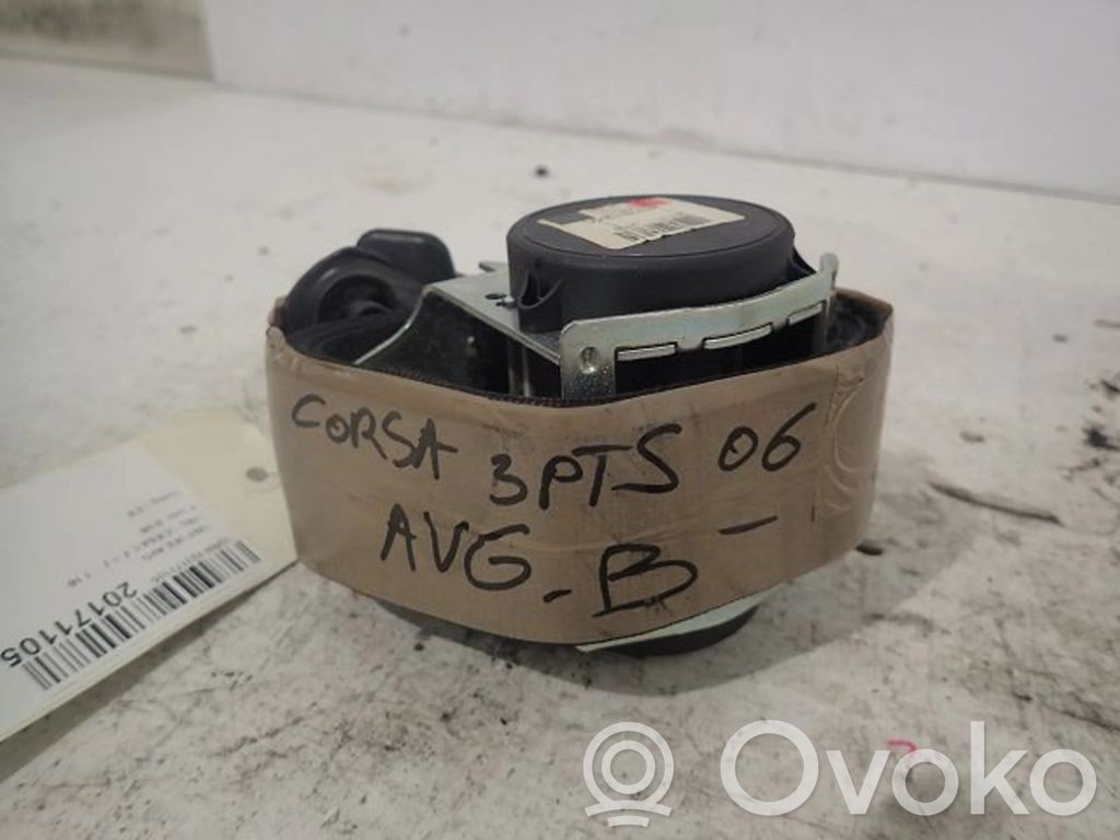 Opel Corsa D Cinturón delantero 