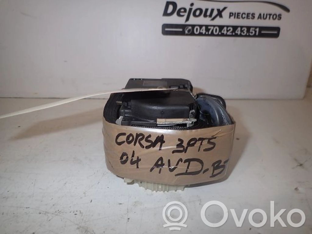 Opel Corsa C Cinturón delantero 