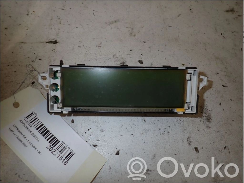 Citroen C4 I Screen/display/small screen 