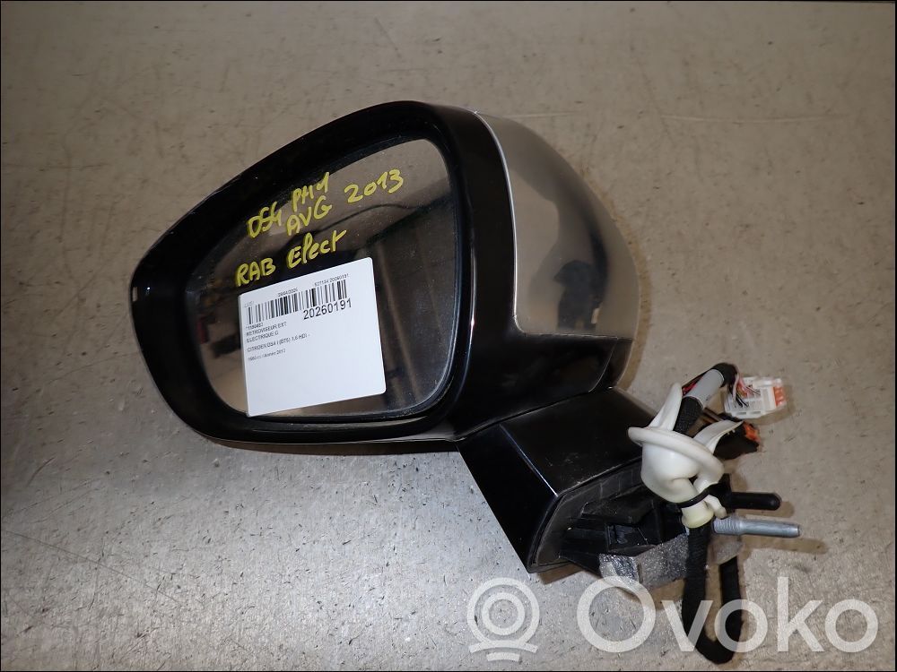 Citroen DS4 Espejo lateral eléctrico de la puerta delantera 