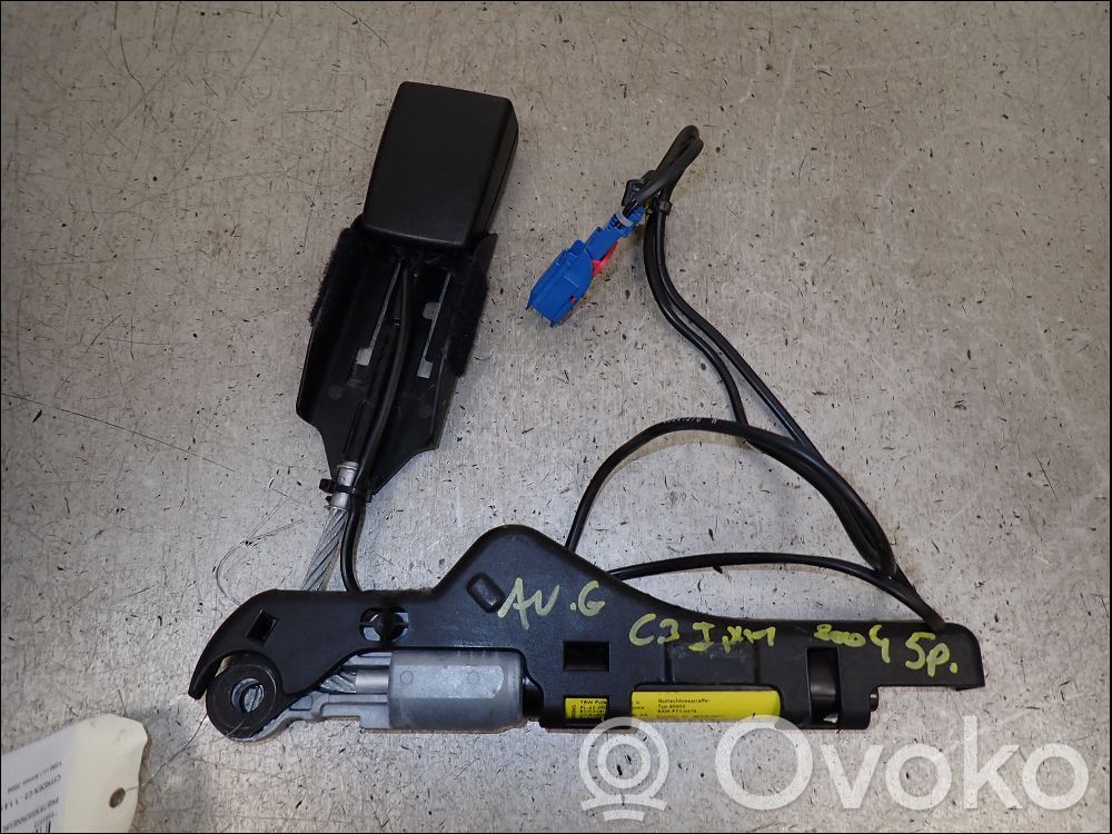Citroen C3 Hebilla del cinturón delantero 
