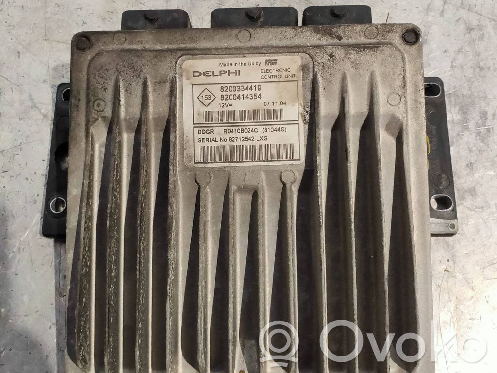Engine control unit/module   R0410B024C,8200334419