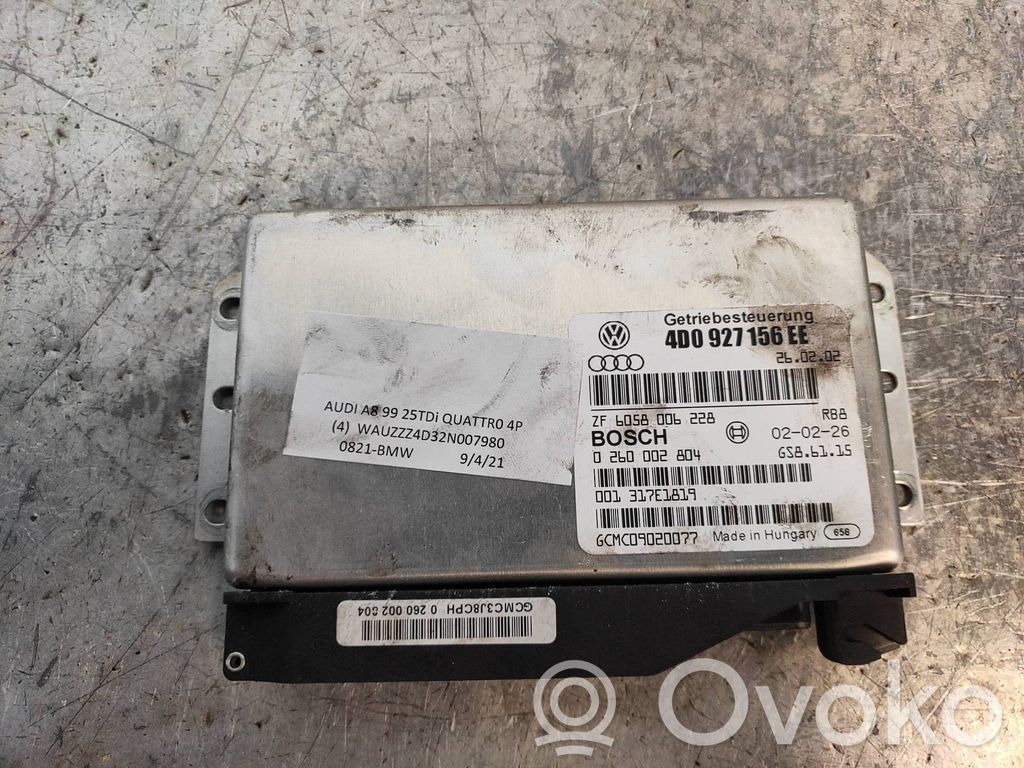 Audi A8 S8 D2 4D Gearbox control unit/module 