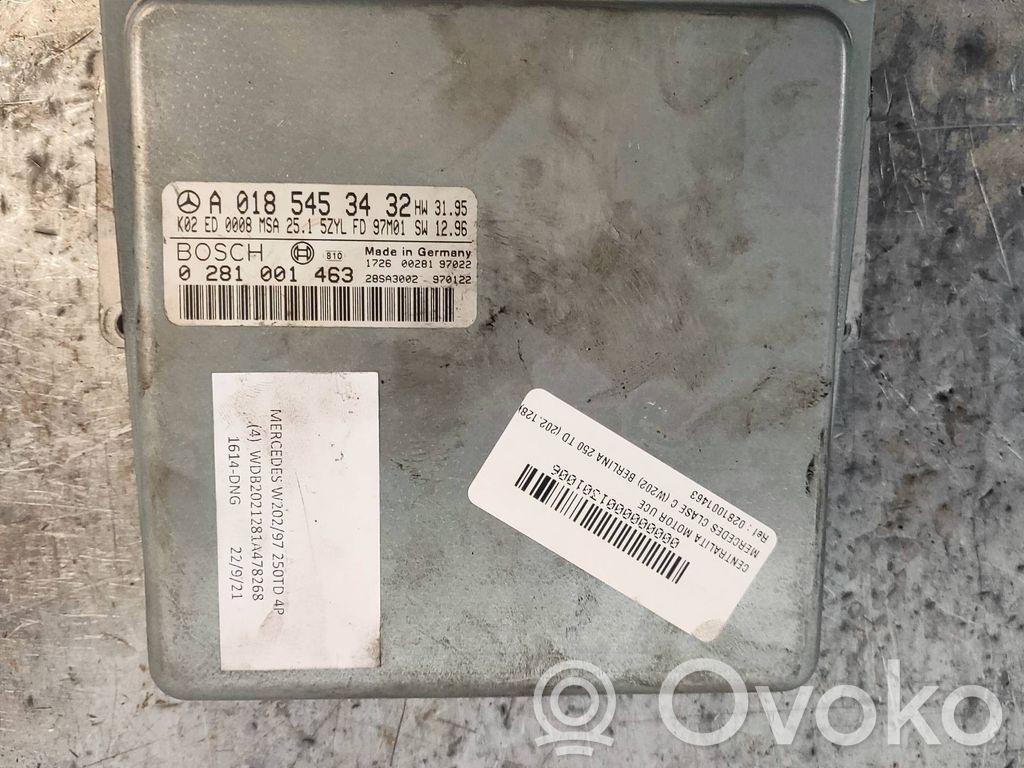 Mercedes-Benz C W202 Engine control unit/module 